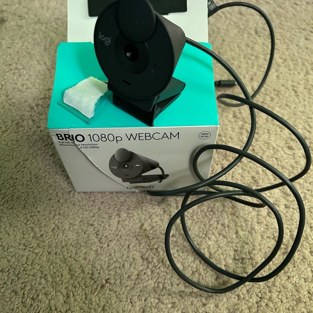 Logitech BRIO Webcam - Black